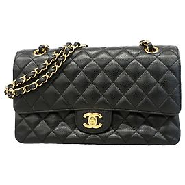 Bolsa de Ombro Chanel Matelassé Preta Preto