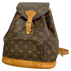 Louis Vuitton Monogram Montsouris MM Backpack Brown