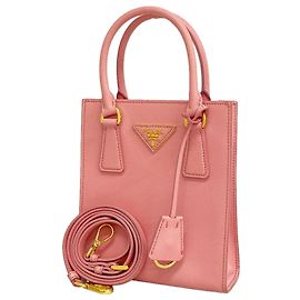 Bolso Prada de piel Saffiano en rosa Rosa