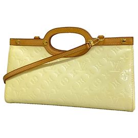 Borsa Louis Vuitton Vernis Roxbury Drive Bianco