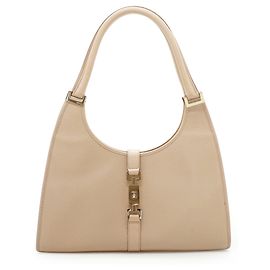Gucci Borsa a Spalla Medium Vintage Jackie Bardot Nero Rosa