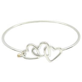 Autre Marque Bracelet Jonc Tiffany & Co. en Argent et Or Jaune Autre