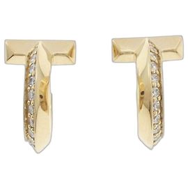 Autre Marque Tiffany & Co. T One Hoop Earrings Other