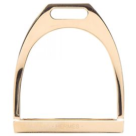 Hermès Anello per foulard Hermes Etrier D'oro