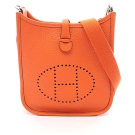 Hermès Borsa a tracolla Hermes Evelyne Amazon TPM Arancione