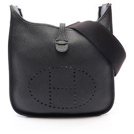 Hermès Borsa a tracolla Hermes Evelyne 3 Trois PM Nero