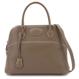Hermès Bolso Hermes Bolide 31 Gris pardo
