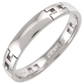Hermès Hermes Ever Hercules Ring in 18K Weißgold Andere