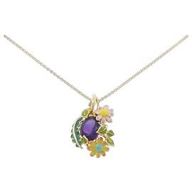 Christian Dior Amethyst Halskette Andere