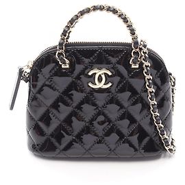 Bolso de hombro 2-Way Chanel Matelassé Negro