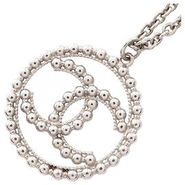 Collana Chanel C22C Coco Mark Argento