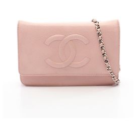 Bolso de hombro Chanel Coco Mark Rosa