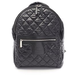Chanel Coco Cocoon Rucksack/Handtasche Schwarz