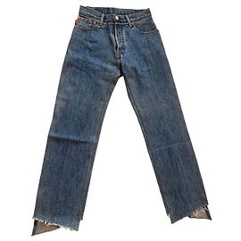Vêtements Vetements x Levi's Denim Jeans Blu