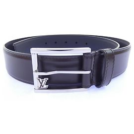 Cintura Louis Vuitton Saint Germain 35mm Blu Blu navy