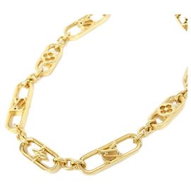 Collar My LV Chain GM Louis Vuitton Dorado