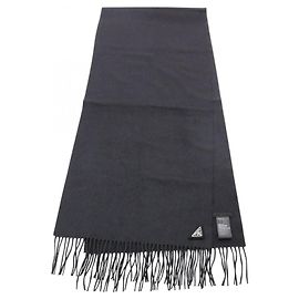 Prada Triangle Logo Scarf Black