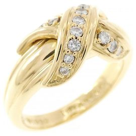 Autre Marque Bague Tiffany Signature Band Doré