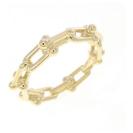 Autre Marque Anel Tiffany HardWear Micro Link Dourado