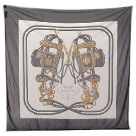 Hermès Hermes Seidentuch - Black Schwarz