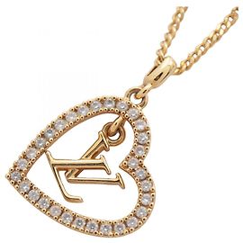 Collar My LV Heart Louis Vuitton Dorado Otro