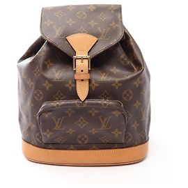 Sac à dos/Sac à main Louis Vuitton Montsouris MM Monogram Marron