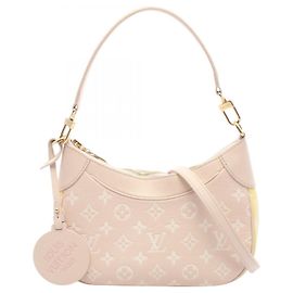 Louis Vuitton Bagadelle NM 2-Way Handtasche Pink Beige Gelb
