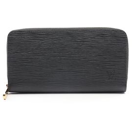 Louis Vuitton Zippy Wallet Epi Noir Black