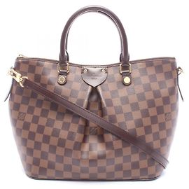 Louis Vuitton Siena PM Damier Ebene Handtasche Braun