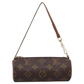 Louis Vuitton Papillon Pochette Monogram Canvas Mini Marrone