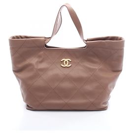 Bolso Chanel Matelassé en gris Castaño