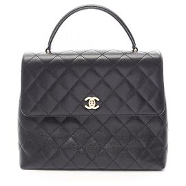 Sac à main Chanel Matelassé en noir Noir