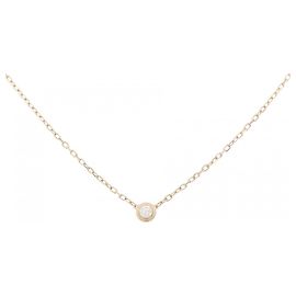 Collar Cartier Damour Small Dorado