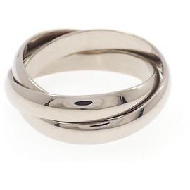 Cartier Trinity Ring in White Gold Golden