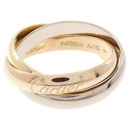Anello Cartier Trinity in oro rosa bianco e giallo D'oro