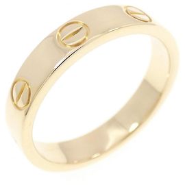Anillo Cartier Mini Love Dorado