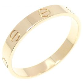 Anel Cartier Mini Love em Ouro Amarelo Dourado