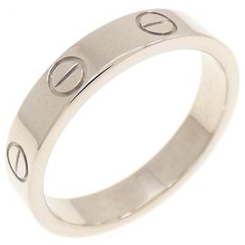Anello Cartier Mini Love in Oro Bianco 18K D'oro