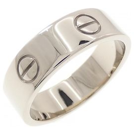 Anel Cartier Love em ouro branco Dourado