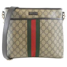 Borsa a tracolla Gucci 388926 Beige and Brown Marrone Beige