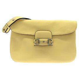 Bolsa de Ombro Gucci HORSEBIT 1955 Amarelo