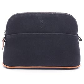 Hermès Hermes Bolide Pouch Mini Handbag Braun Schwarz