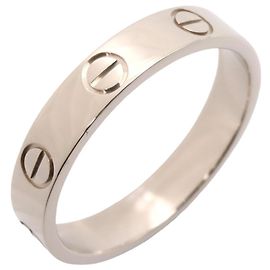 Anello Cartier Mini Love in oro bianco 18K Argento