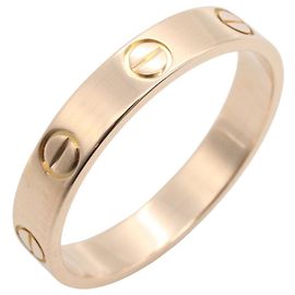 Anello Mini Love Cartier in oro rosa 18K D'oro