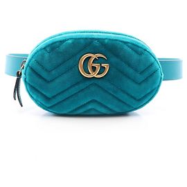 Gucci GG Marmont Gürteltasche Grün