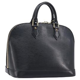 Louis Vuitton Vintage Alma Epi Leather PM Preto