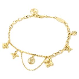 Pulseira Louis Vuitton Blooming Charm Dourado