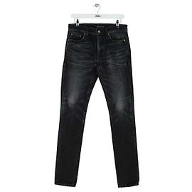 Autre Marque Jean droit anthracite Gris anthracite