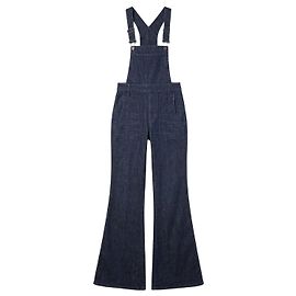 Prada Denim-Latzhose aus den 2000ern Marineblau
