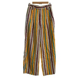 Autre Marque Pantalones anchos a rayas ASTRAET Naranja